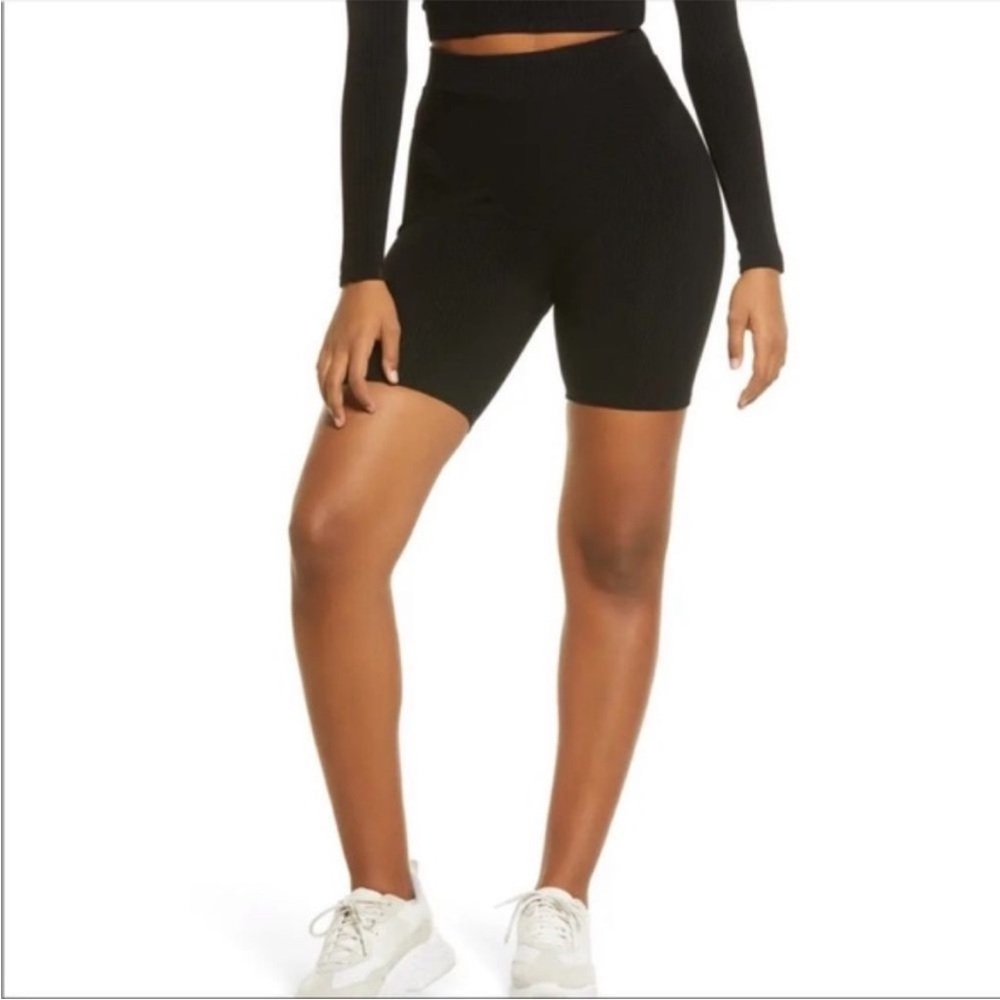 naked wardrobe Black Women's Bike Shorts